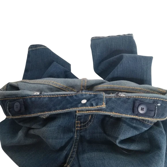 CAT & JACK GIRL'S SUPER SKINNY BLUE JEANS SIZE 10‎ VGC - Picture 5 of 6